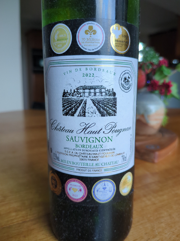 Château Haut Pougnan Sauvignon - Image 1