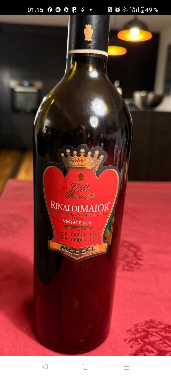 Rinaldimaier Amarone della Valpolicella D.O.C. Vintage 2000 - Image 1