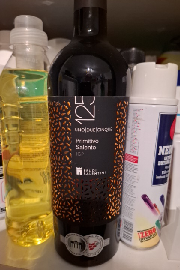 125 Uno Due Cinque Primitivo Salento IGP - Image 1