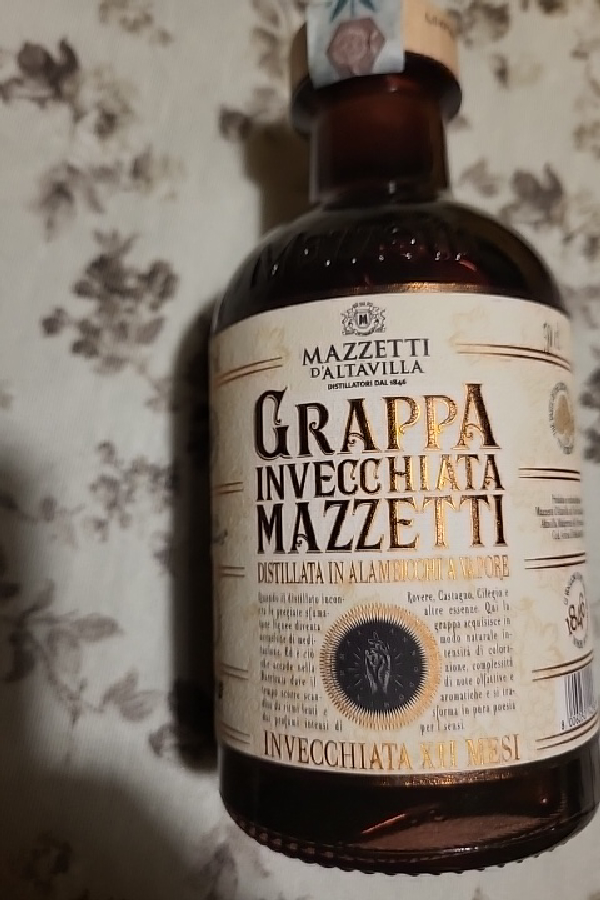 Grappa Invecchiata Mazzetti - Image 1