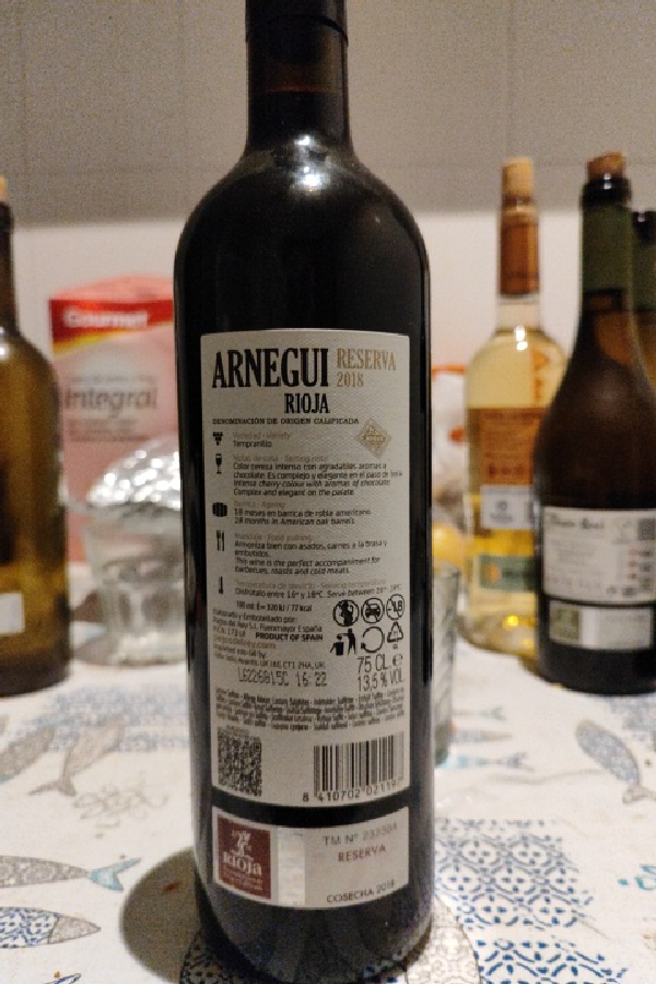 Arnegui Reserva Rioja - Image 1