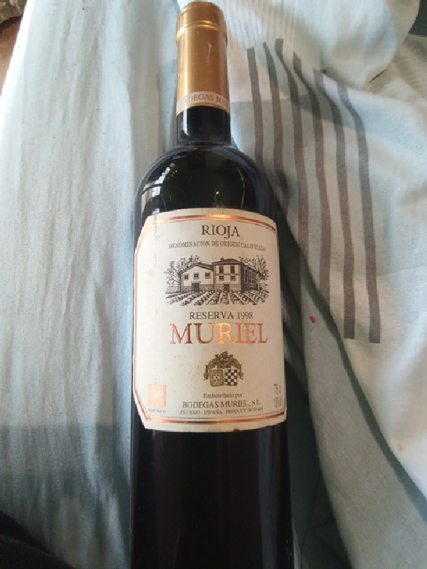 Rioja Reserva Muriel 1998 - Image 1