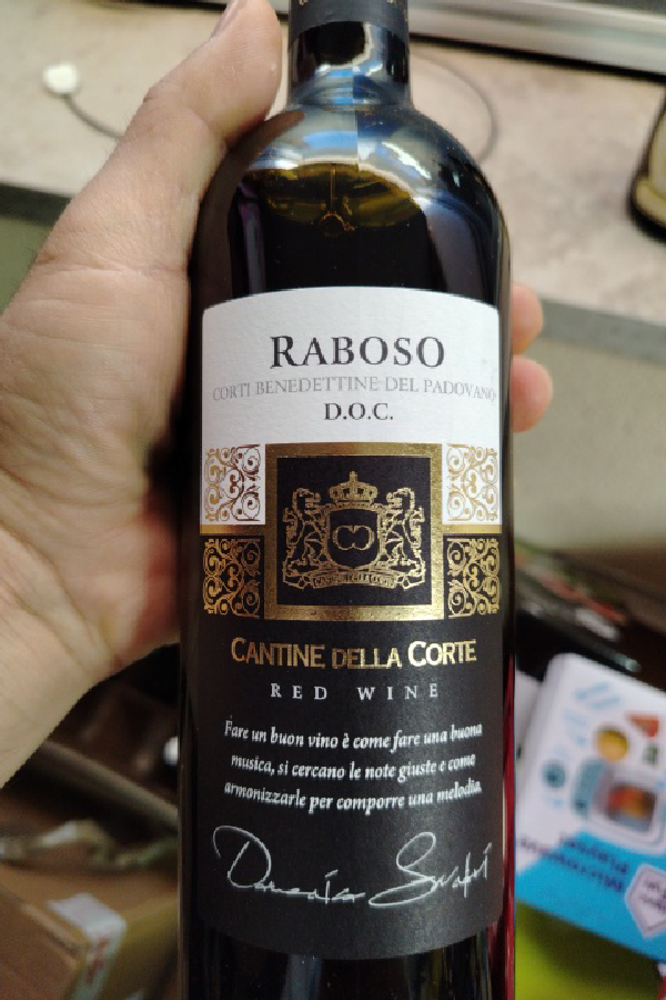 Raboso Corti Benedettine del Padovano D.O.C. - Image 1