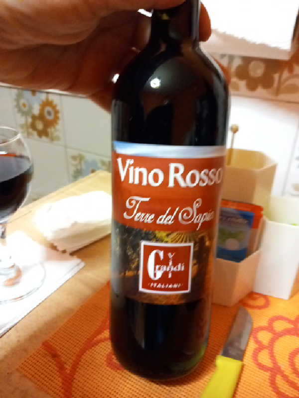 Vino Rosso Terre del Sàpio - Image 1