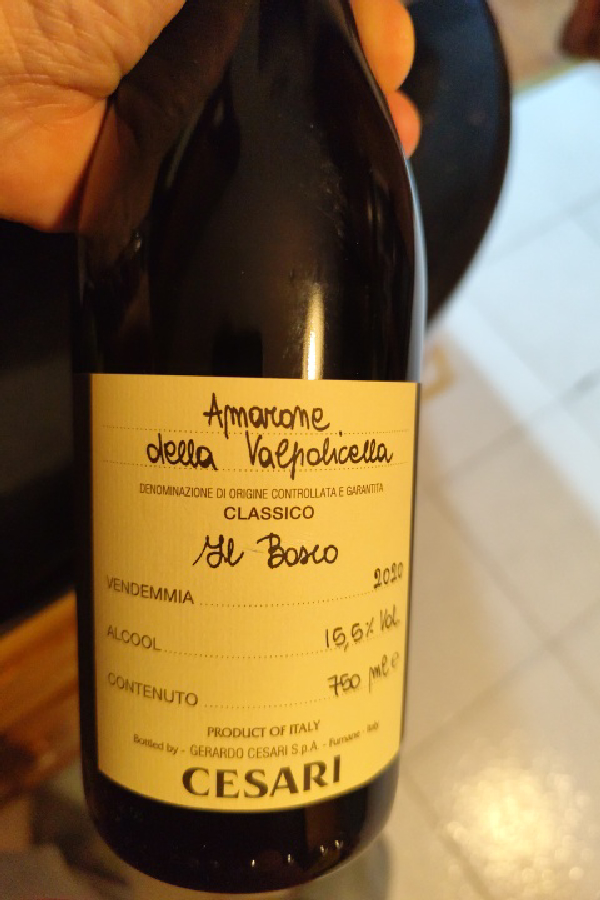 Amarone della Valpolicella Classico Il Bosco - Image 1