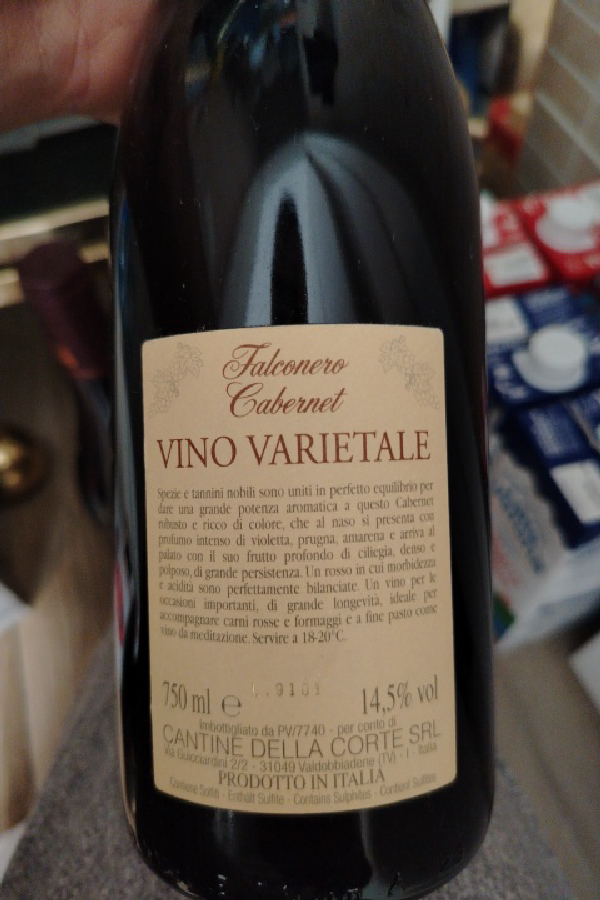 Cabernet Vino Varietale - Image 1