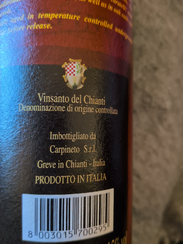 Vinsanto del Chianti - Image 1