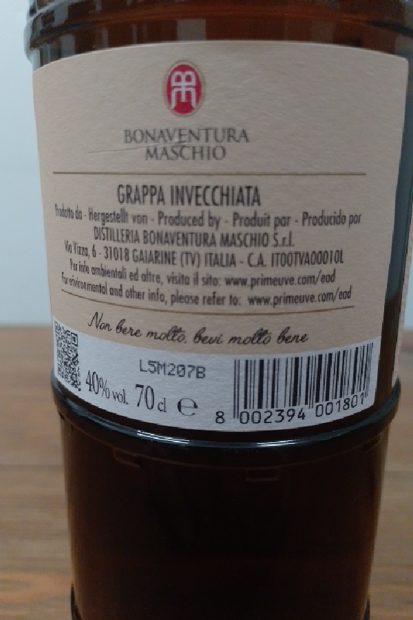 Grappa Invecchiata - Image 1