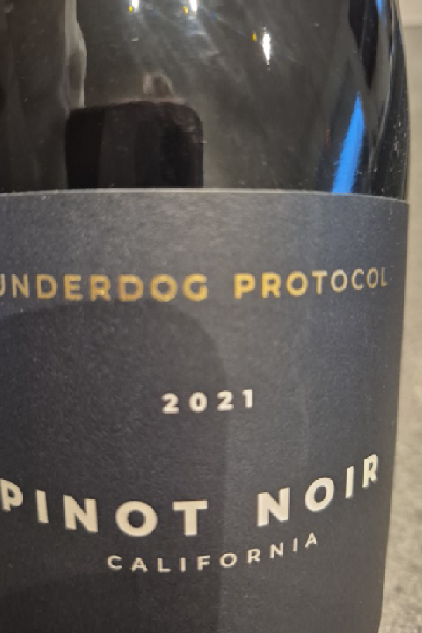 Underdog Protocol Pinot Noir - Image 1