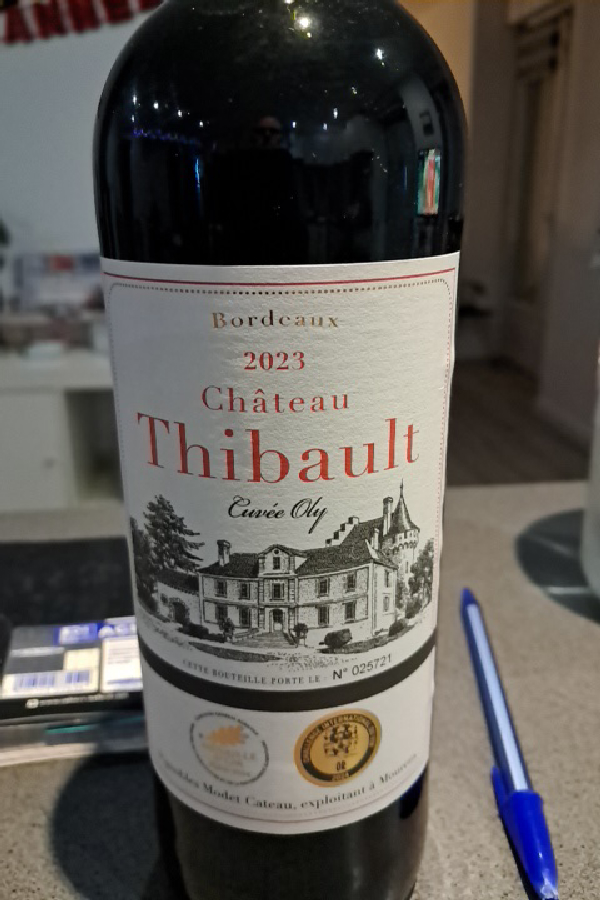 Château Thibault Cuvée Oly - Image 1
