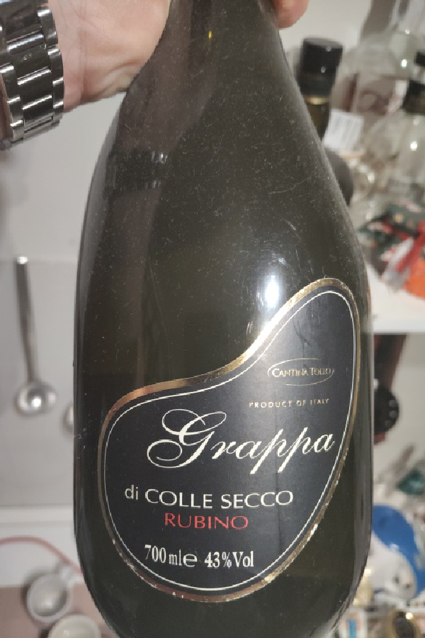 Grappa di Colle Secco Rubino - Image 1