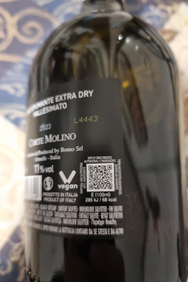 Spumante Extra Dry Millesimato - Image 1