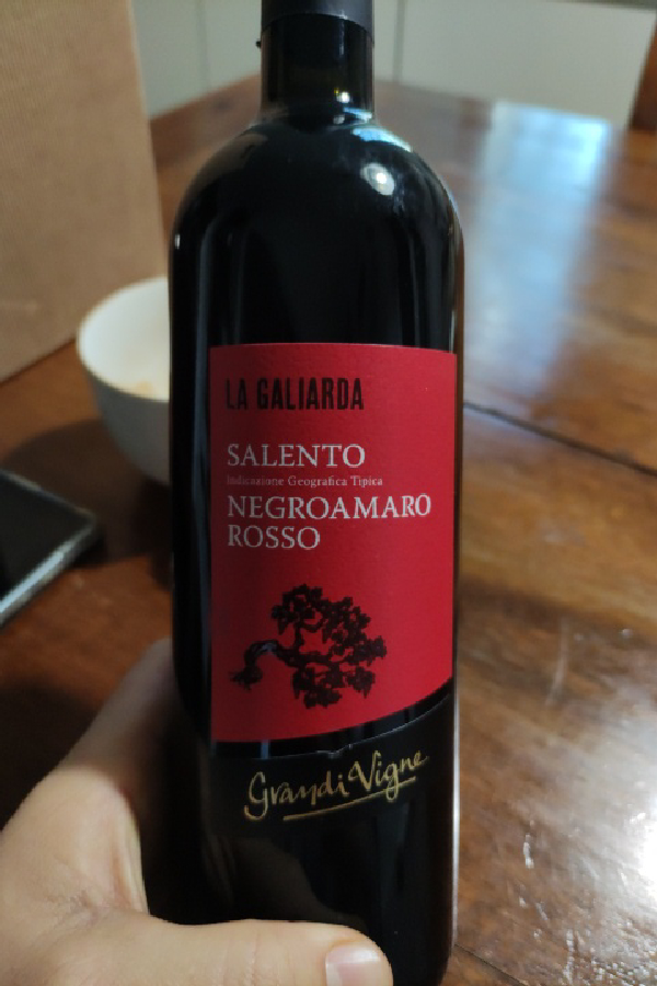 La Galiarda Negroamaro Rosso - Image 1