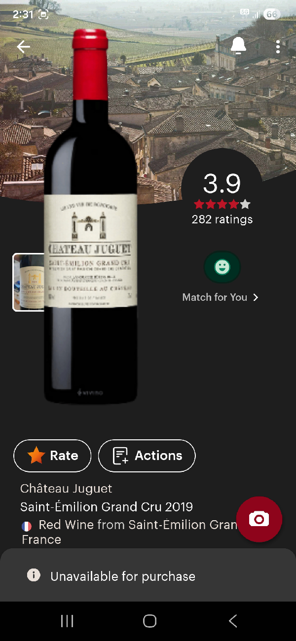 Château Juguet Saint-Émilion Grand Cru - Image 1