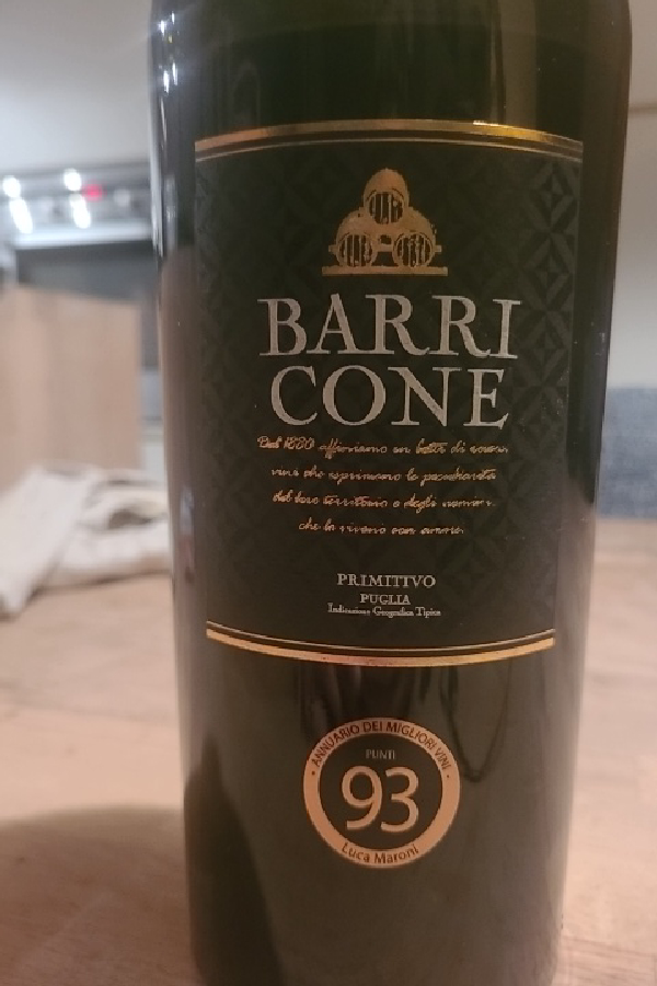Barri Cone Primitivo - Image 1