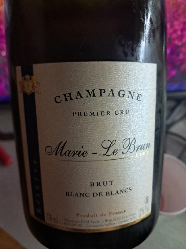 Champagne Premier Cru Brut Blanc de Blancs - Image 1