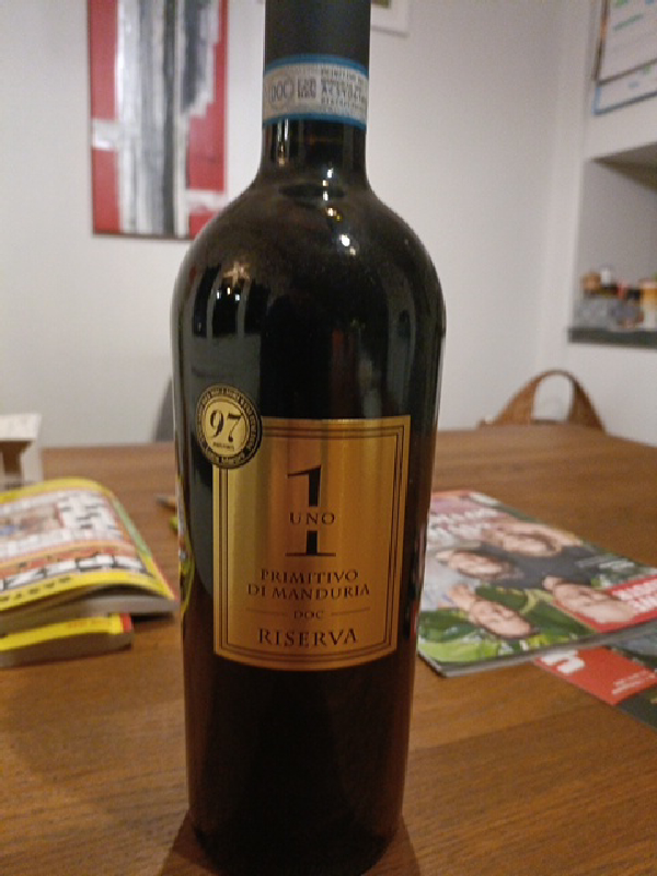 UNO Primitivo di Manduria Riserva DOC - Image 1