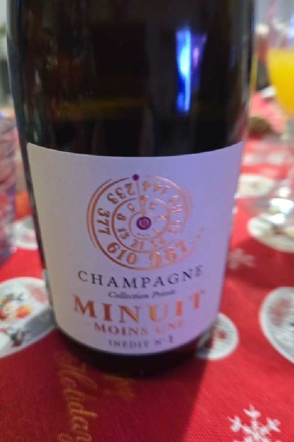 Champagne Minuit Collection Privée Moins Une Inédit N°1 - Image 1