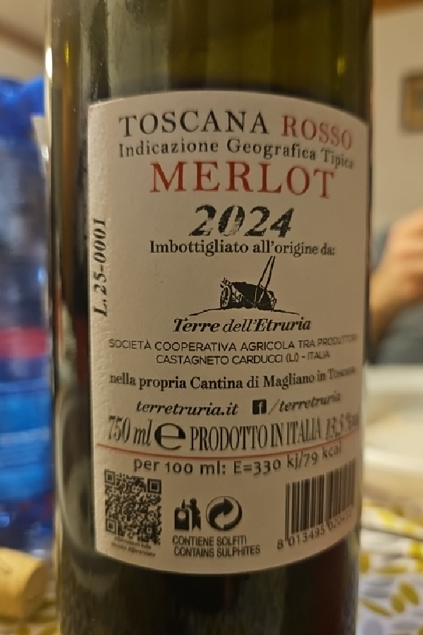 Merlot Toscana Rosso IGT - Image 1
