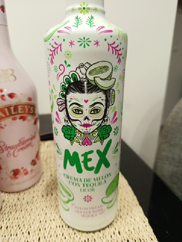 MEX Crema de Melon con Tequila Licor - Image 1