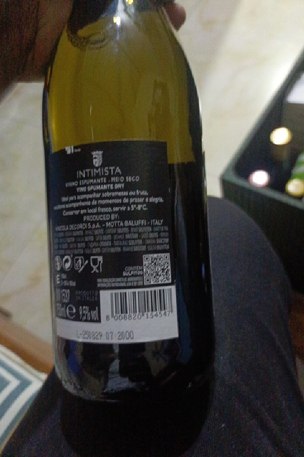 Intimista Vino Spumante Dry - Image 1