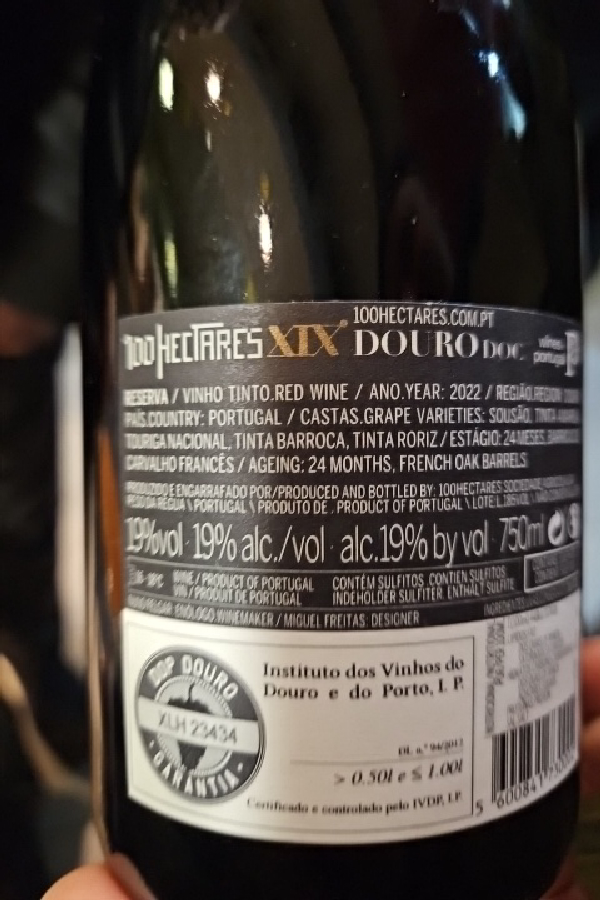 100 Hectares XIX Douro DOC Reserva - Image 1