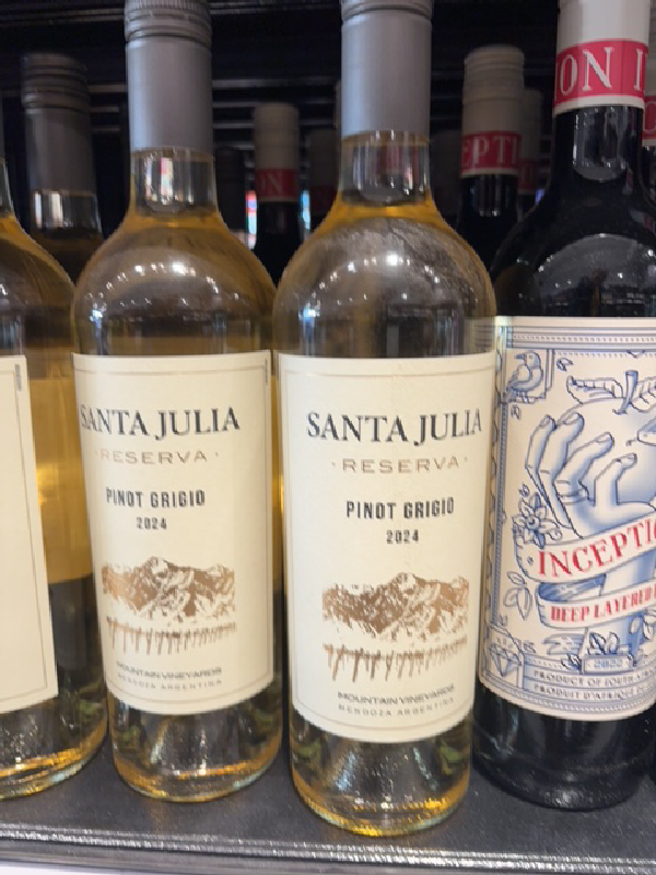 Santa Julia Reserva Pinot Grigio - Image 1
