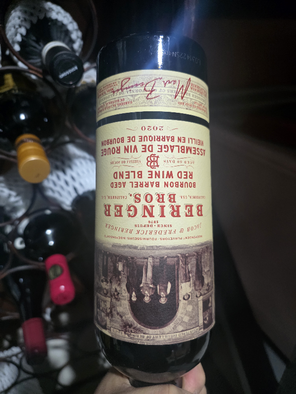 Beringer Bros. Bourbon Barrel Aged Red Wine Blend - Image 1