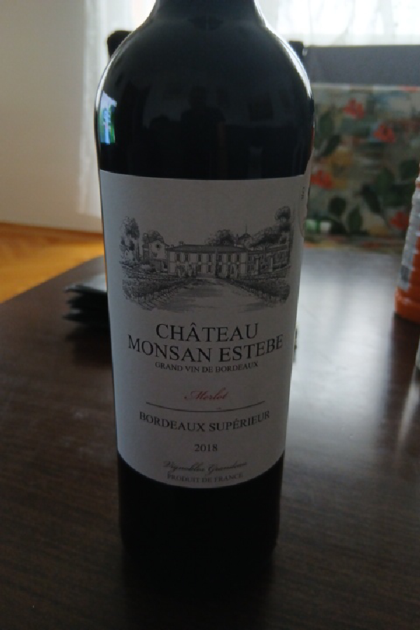 Château Monsan Estebe Bordeaux Supérieur - Image 1