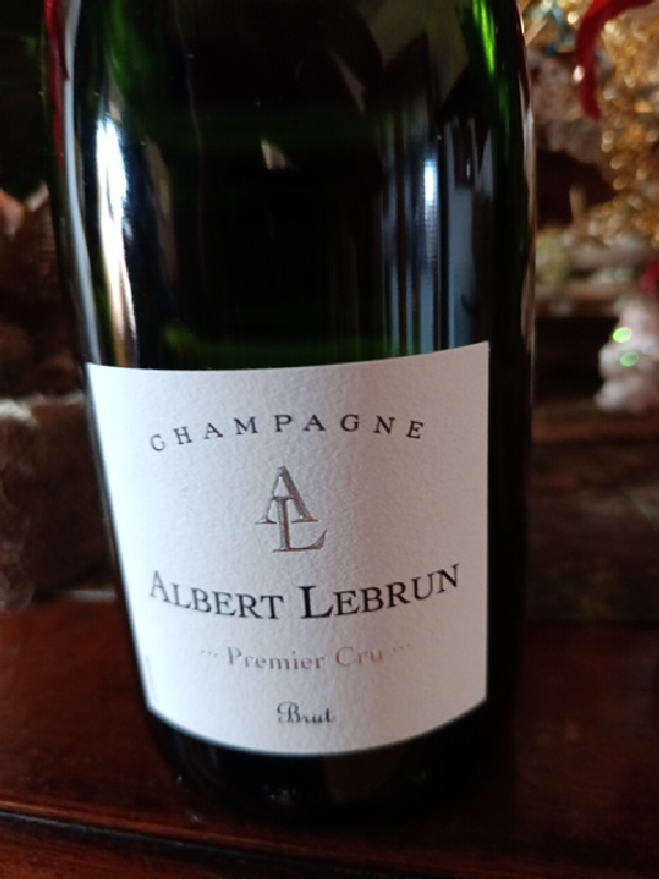 Champagne Albert Lebrun Premier Cru Brut - Image 1