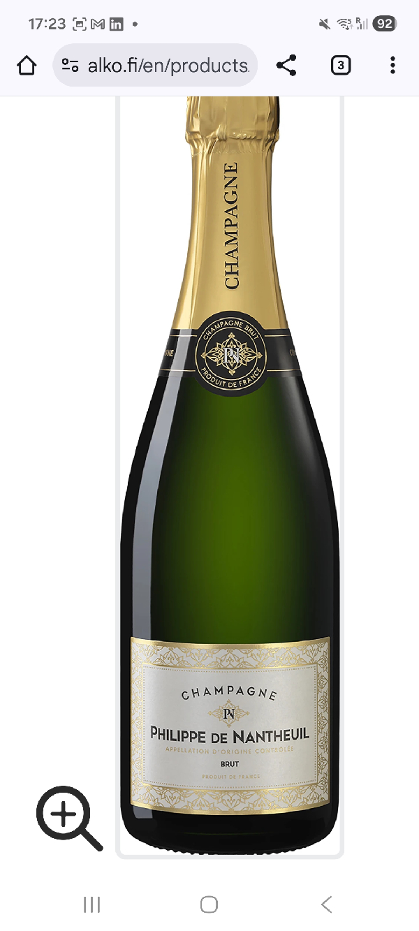 Champagne Philippe de Nantheuil Brut - Image 1