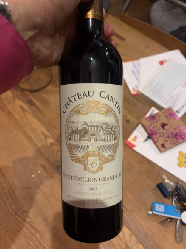 Château Cantin Saint-Émilion Grand Cru - Image 1