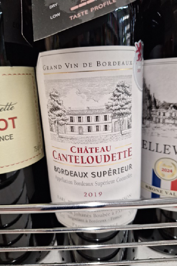Château Canteloudette Bordeaux Supérieur - Image 1