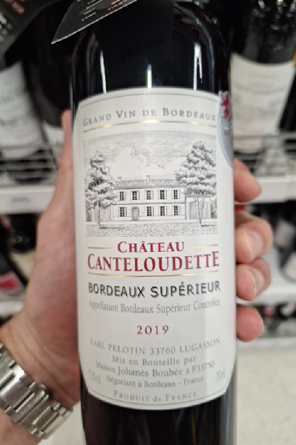 Château Canteloudette Bordeaux Supérieur - Image 1