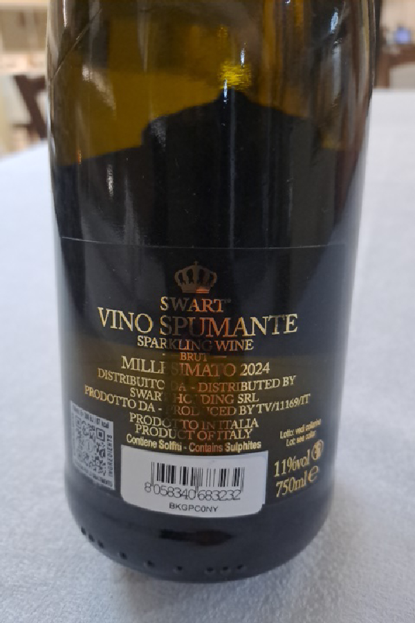 Vino Spumante Brut Millesimato 2024 - Image 1
