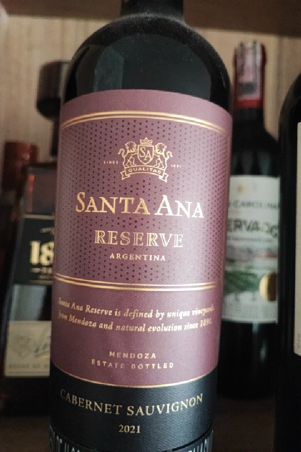 Santa Ana Reserve Cabernet Sauvignon - Image 1