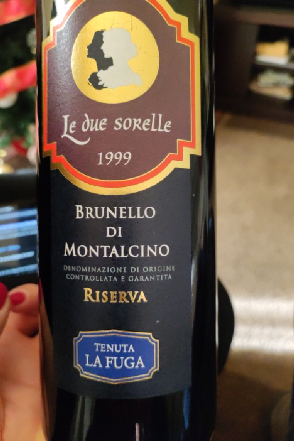 Brunello di Montalcino Riserva Le due sorelle 1999 - Image 1
