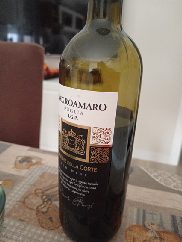 Cantine della Corte Negroamaro Puglia I.G.P. - Image 1