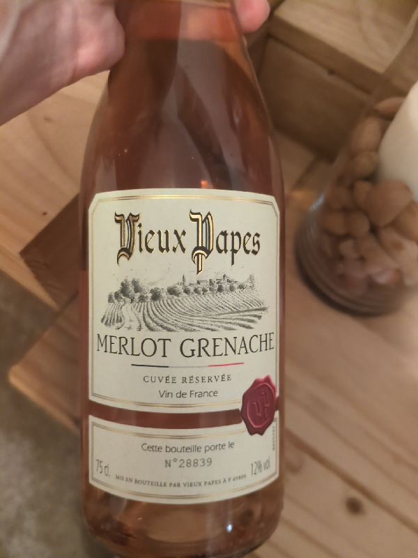 Merlot Grenache Cuvée Réservée - Image 1