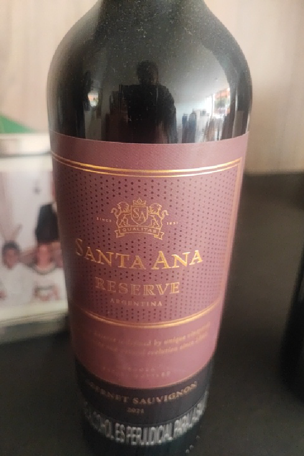 Santa Ana Reserve Cabernet Sauvignon - Image 1