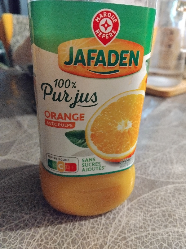 100% Pur Jus Orange Avec Pulpe - Image 1