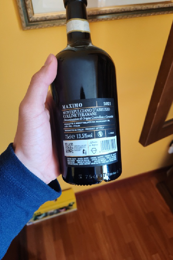 Maximo Montepulciano d'Abruzzo Colline Teramane - Image 1