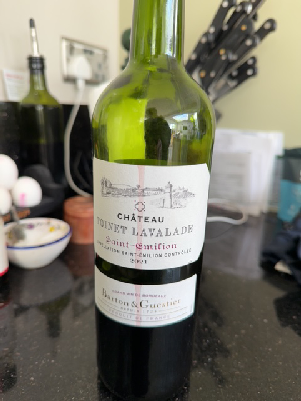 Château Toinet Lavalade Saint-Émilion - Image 1