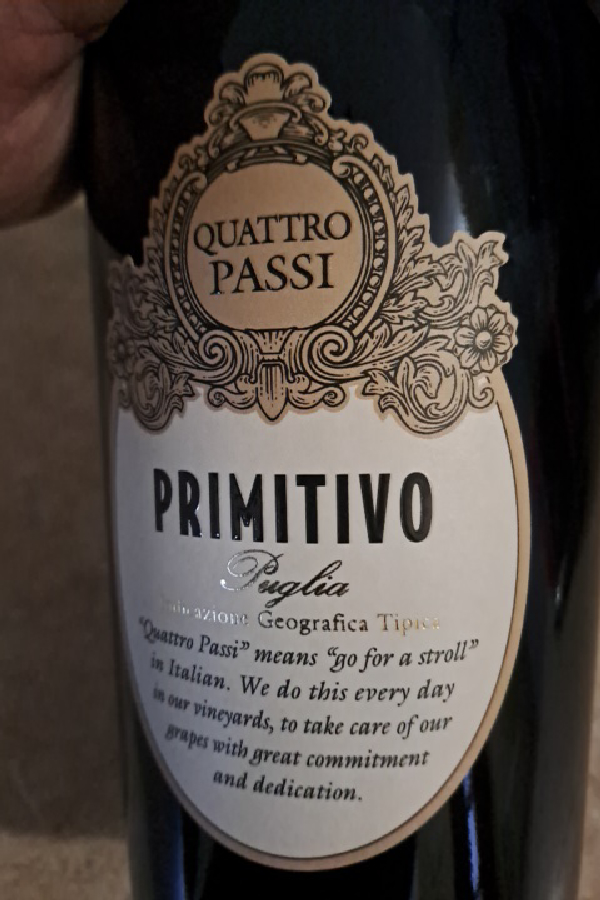 Quattro Passi Primitivo - Image 1