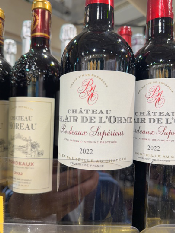 Château L'Orme De L'Eclair Bordeaux Supérieur - Image 1
