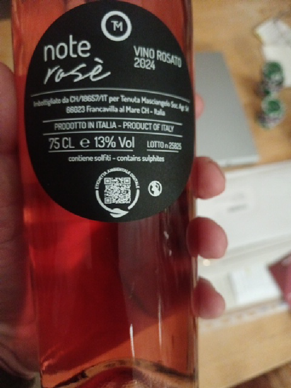 Note Rosé - Image 1