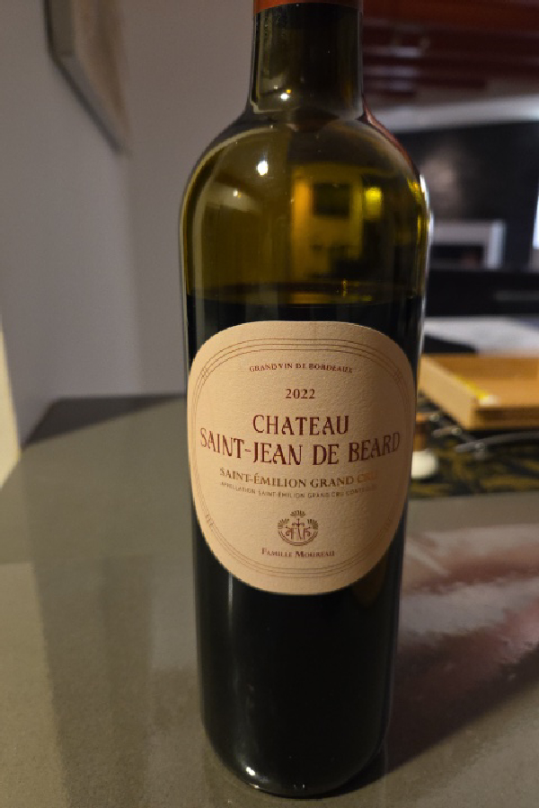 Chateau Saint-Jean de Beard Saint-Émilion Grand Cru - Image 1