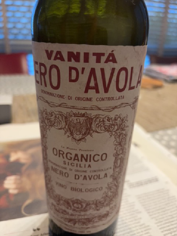 Vanità Nero d'Avola - Image 1