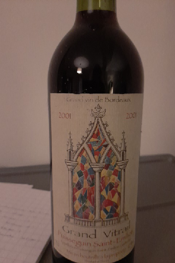 Grand Vitrail Puisseguin Saint-Émilion - Image 1