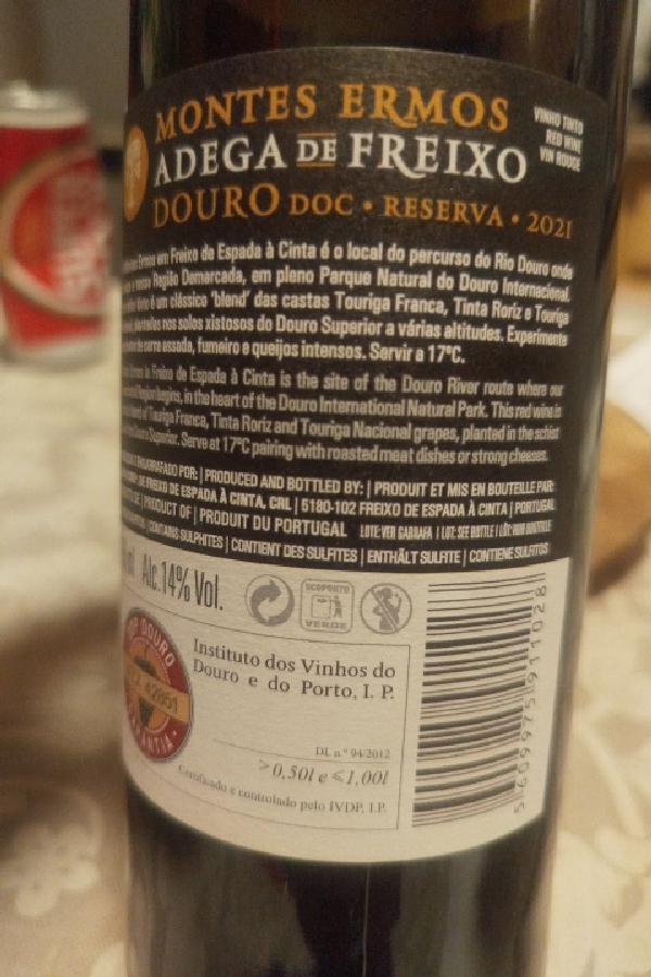 Montes Ermos Douro DOC Reserva - Image 1